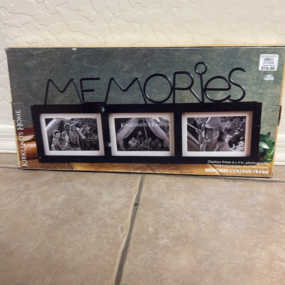 Memories Collage Frame new in box